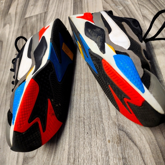 Men's Puma RS-X3 Puzzle Sneakers - Picture 4 of 5